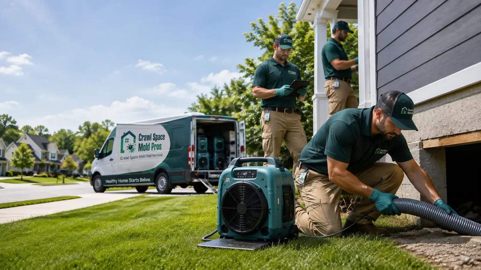 Crawl Space Mold Removal in Lanark, IL